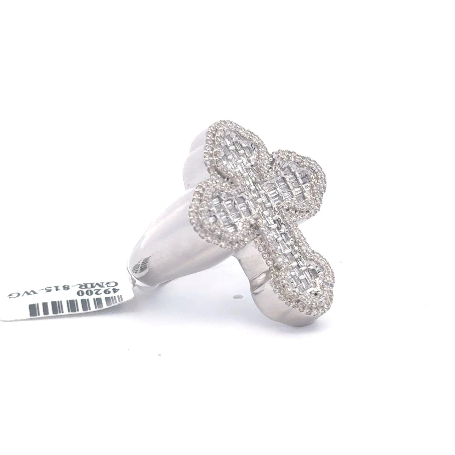 DIAMOND CROSS RING