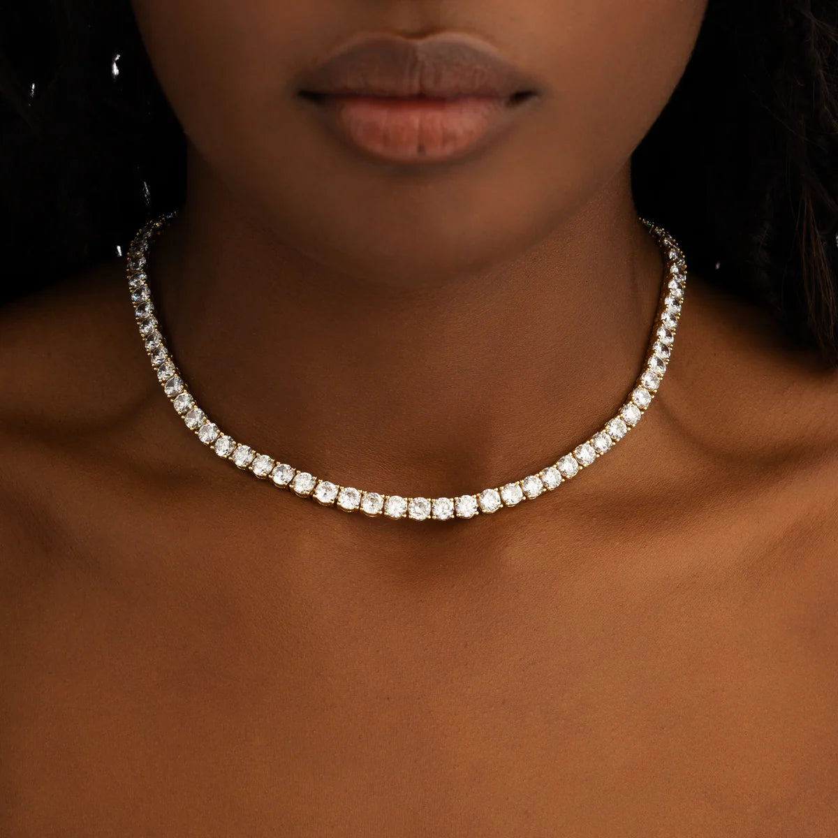 18" - TENNIS CHAINS 3MM - 5MM (UNISEX)