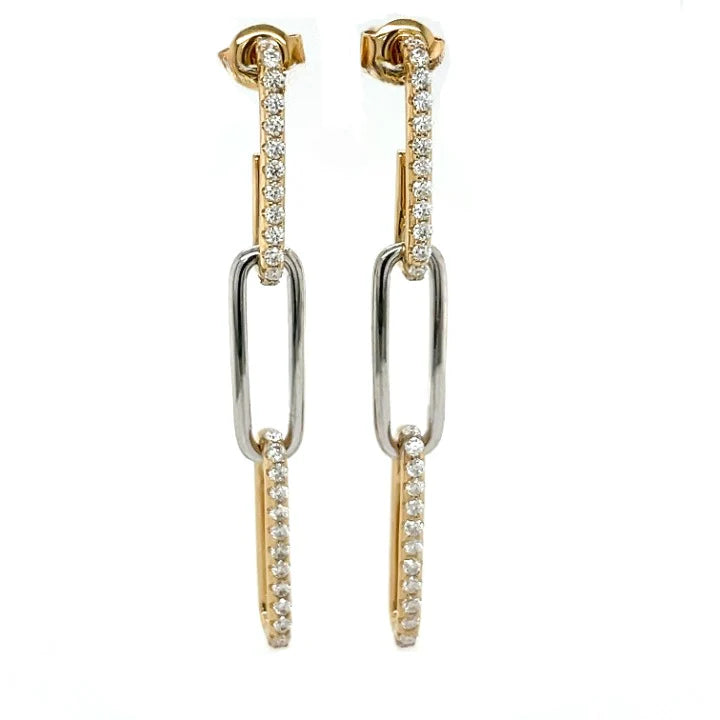 PAPER CLIP EARRINGS