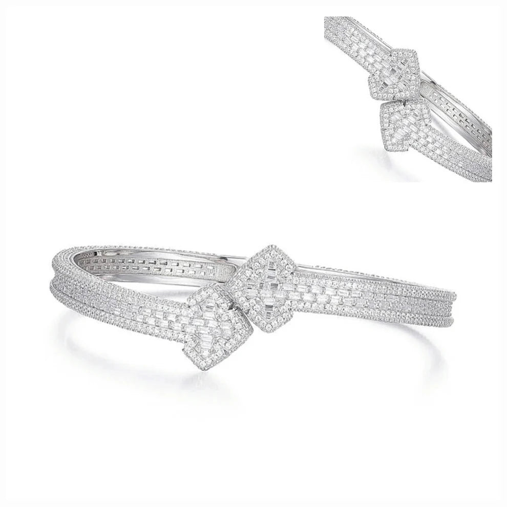 DOUBLE ARROW BANGLE (UNISEX)