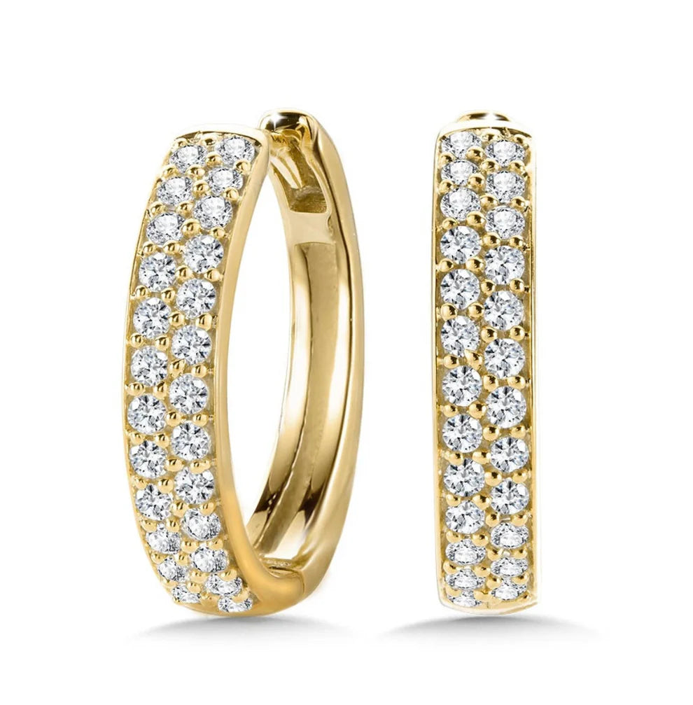 DOUBLE ROW HOOPS (UNISEX)