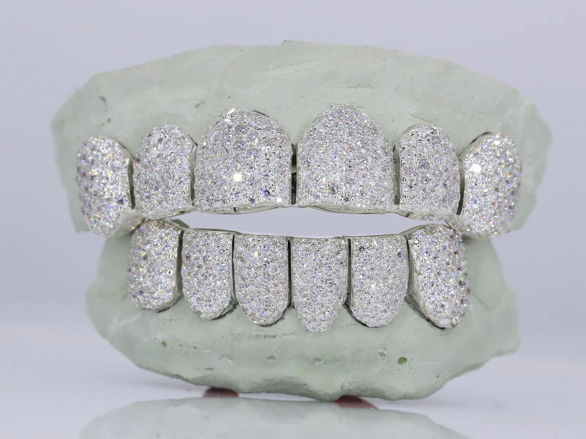 MOISSANITE GRILLZ (HONEYCOMB)