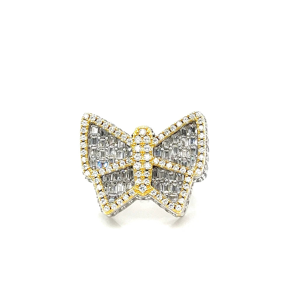 BUTTERFLY EMERALD RING