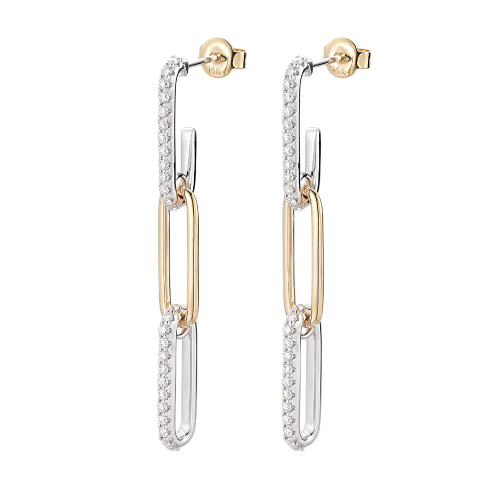 PAPER CLIP EARRINGS