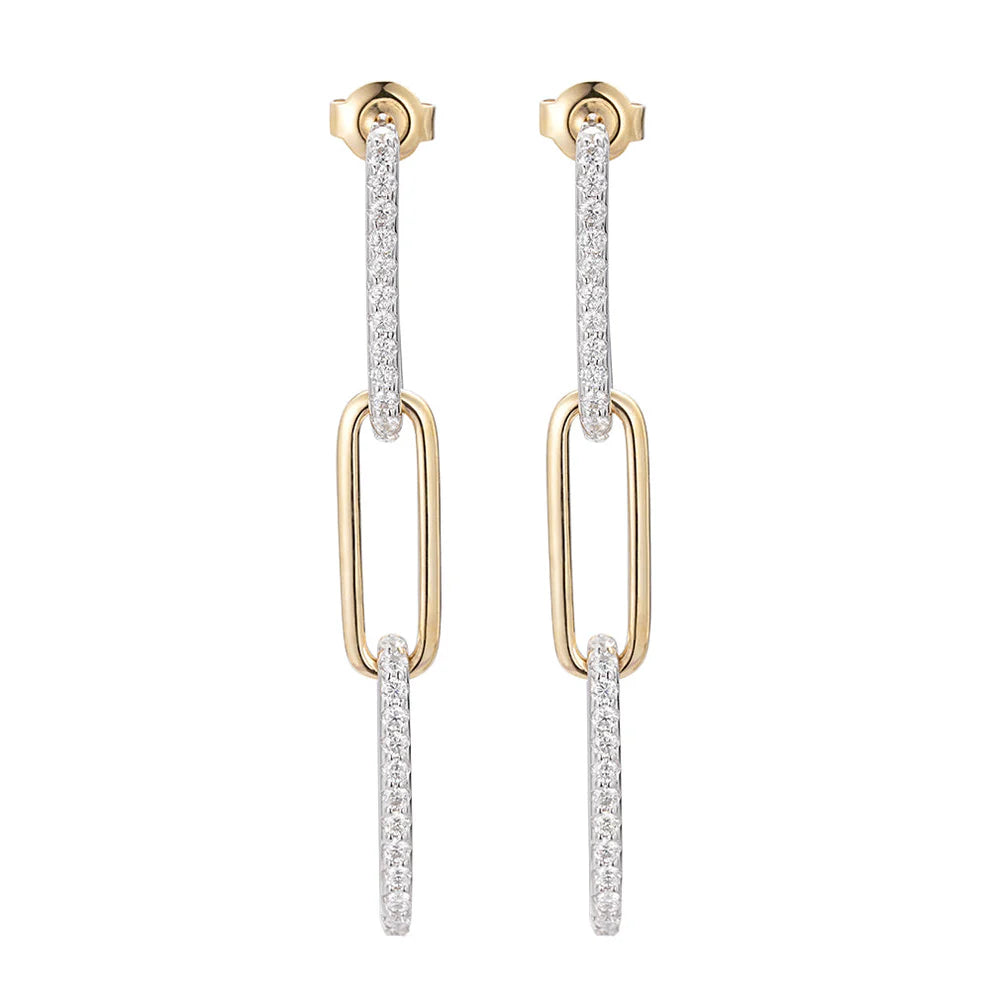 PAPER CLIP EARRINGS