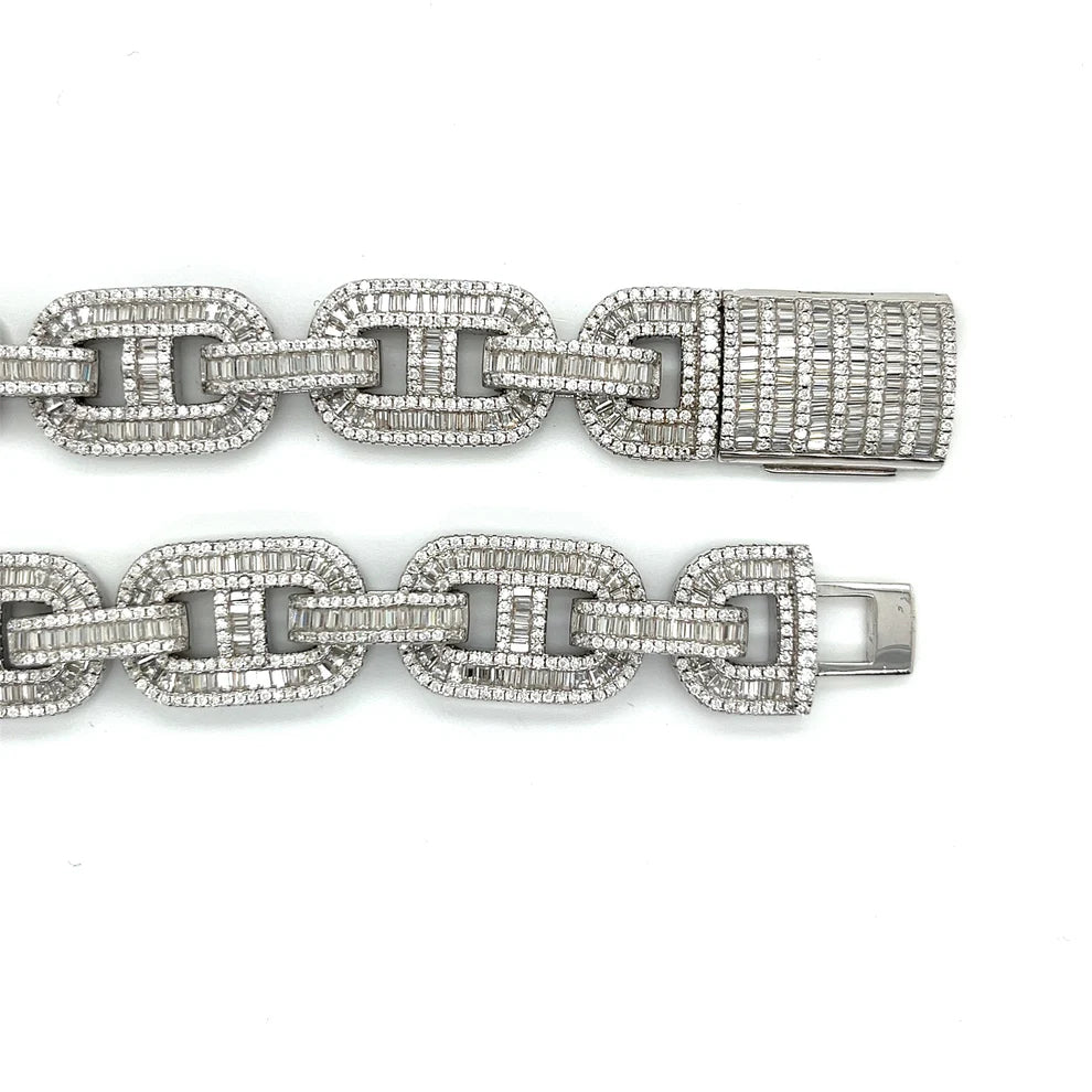 14MM - GUCCI LINK (MOISSANITE)