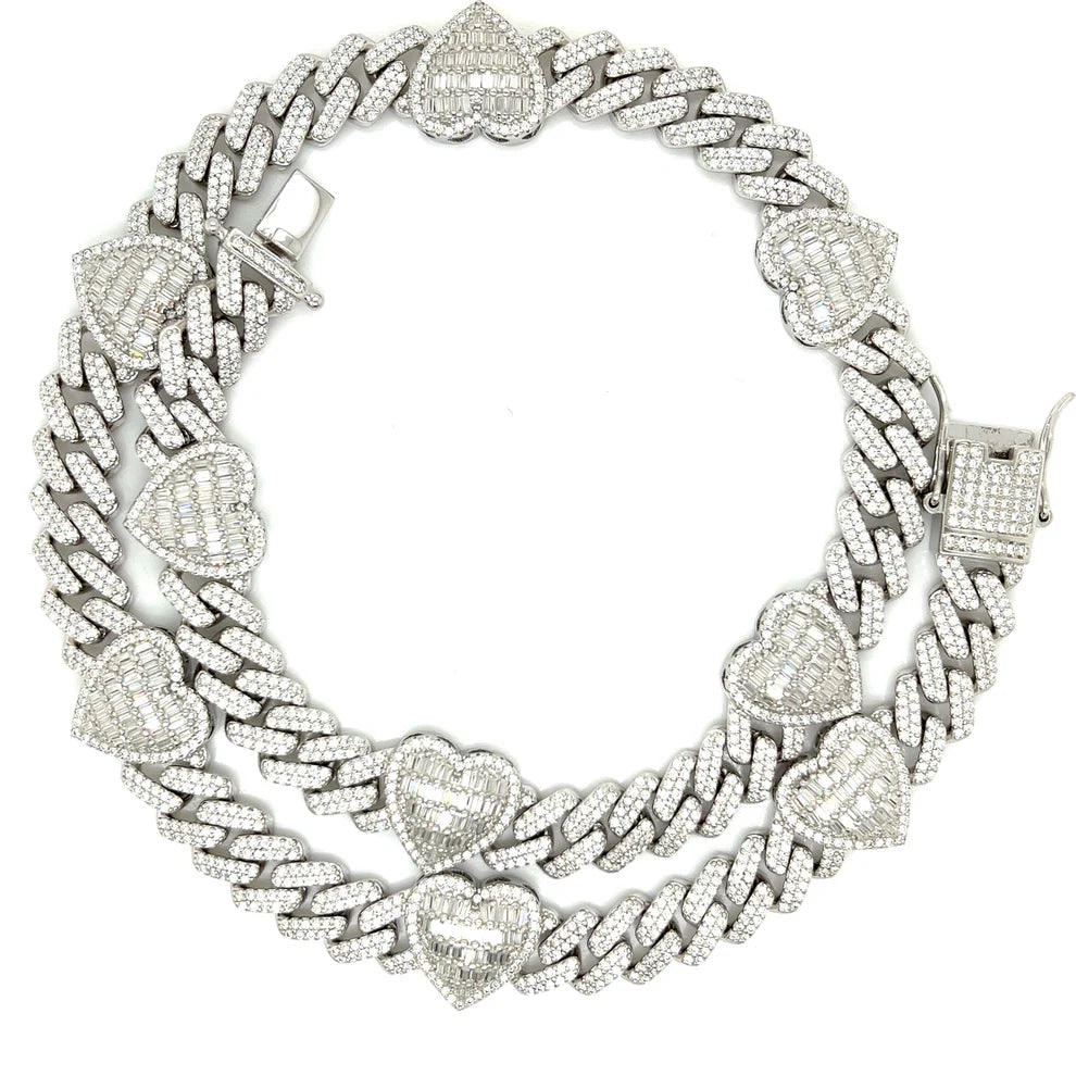 CUBAN HEARTS CHAIN