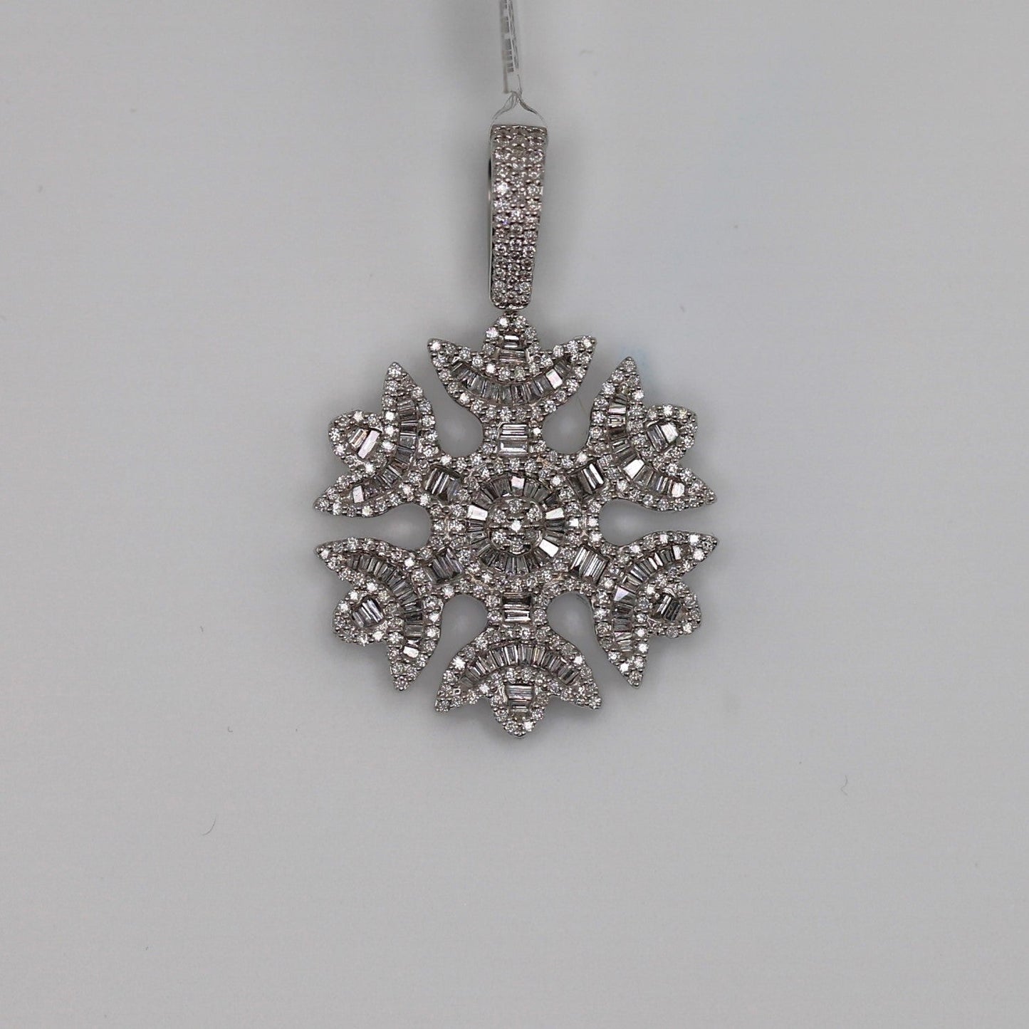 Diamond Snowflake Pendant