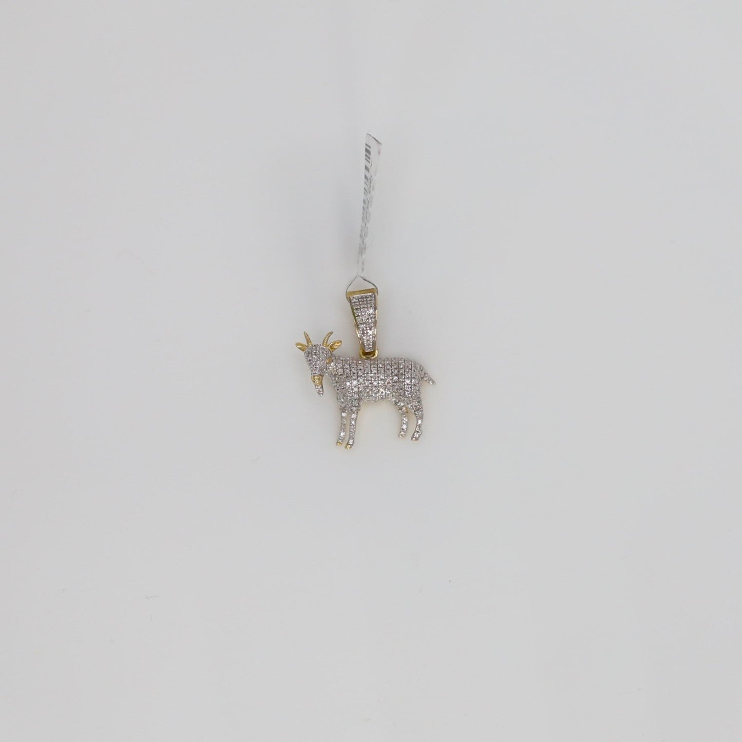 Diamond Goat Pendant