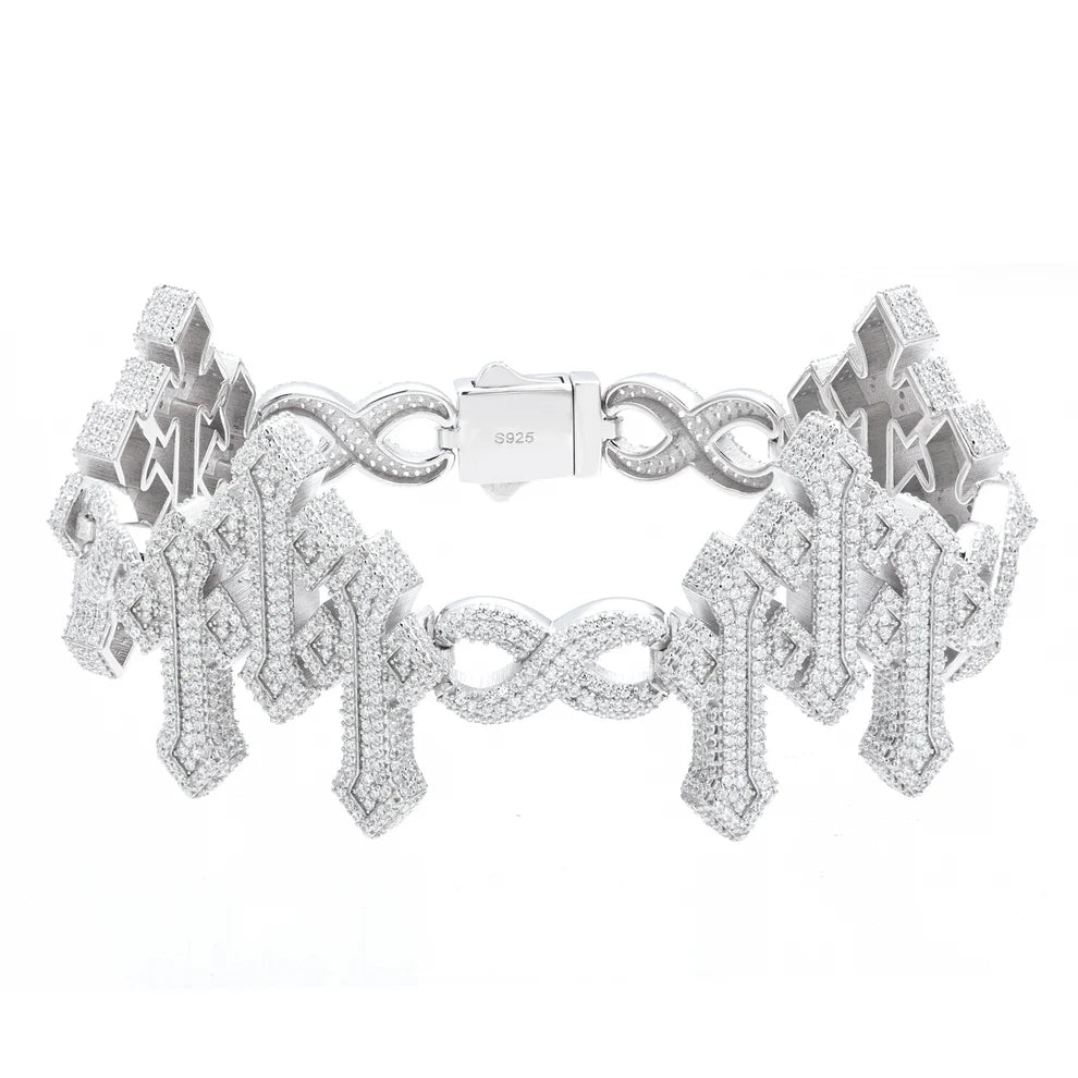 TRIPLE CROSS BRACELET