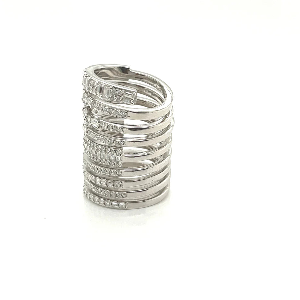 LONG SPIRAL RING