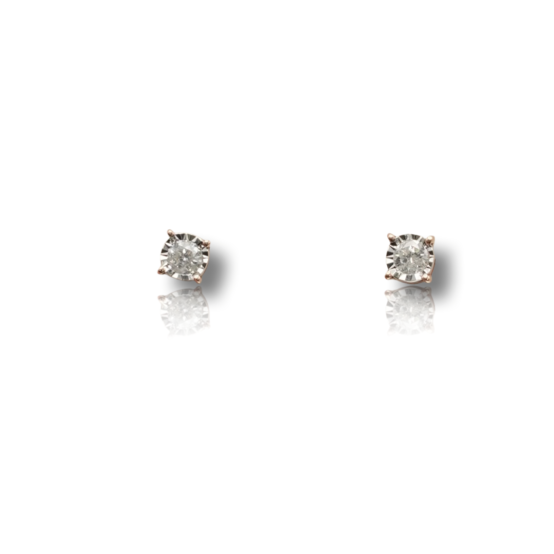 Solitaire Diamond Earring