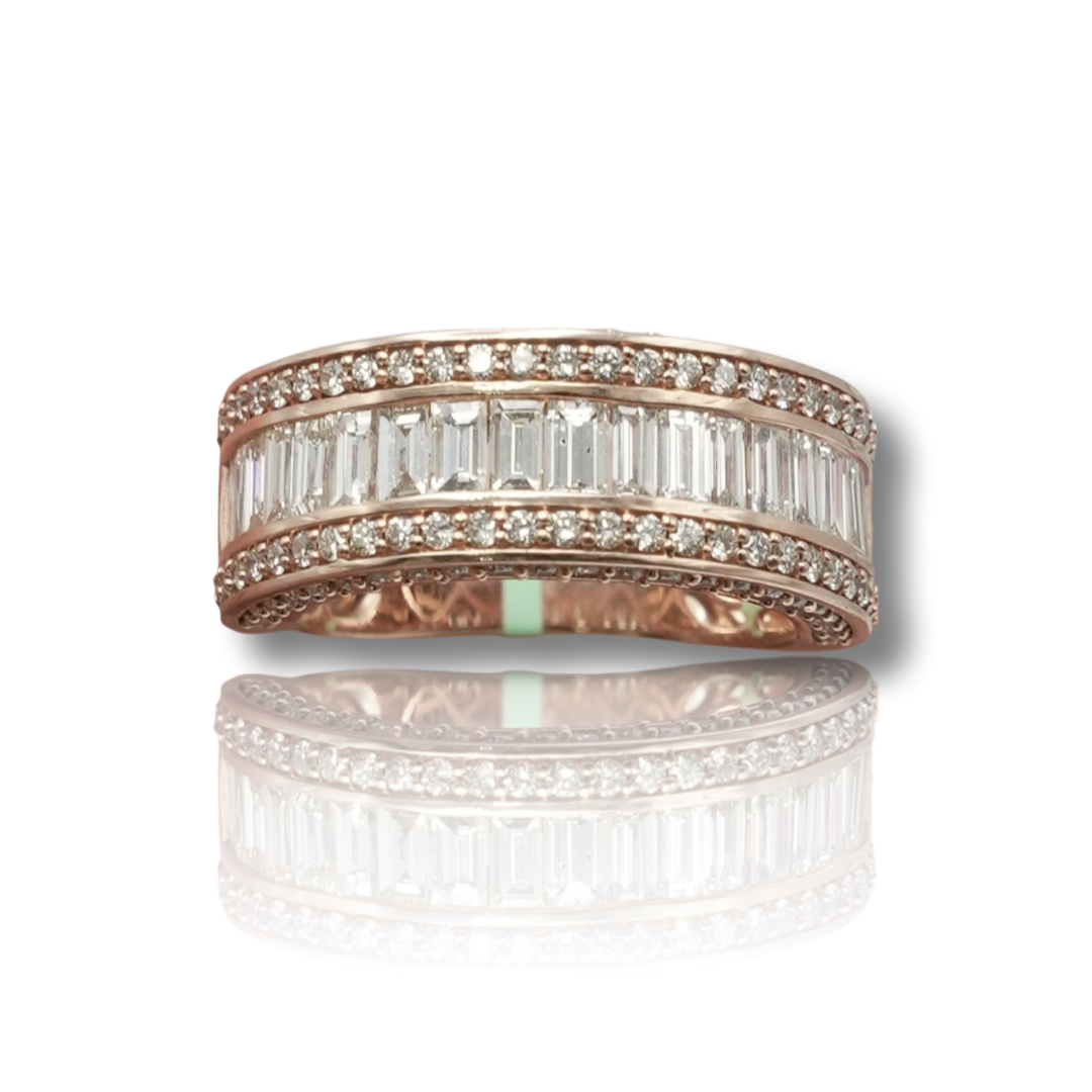 MEN'S BAGUETTE DIAMOND BAND