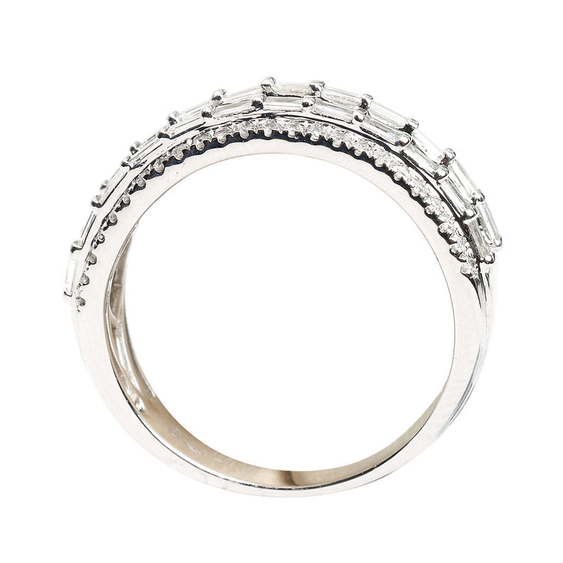 10K BAGUETTE RING