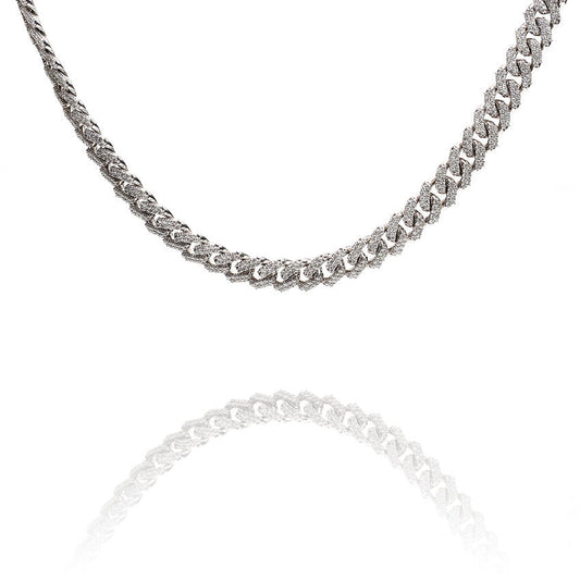 10K GOLD AND DIAMOND MIAMI CUBAN