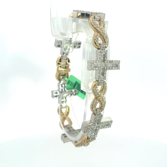Cross Infinity Braclet