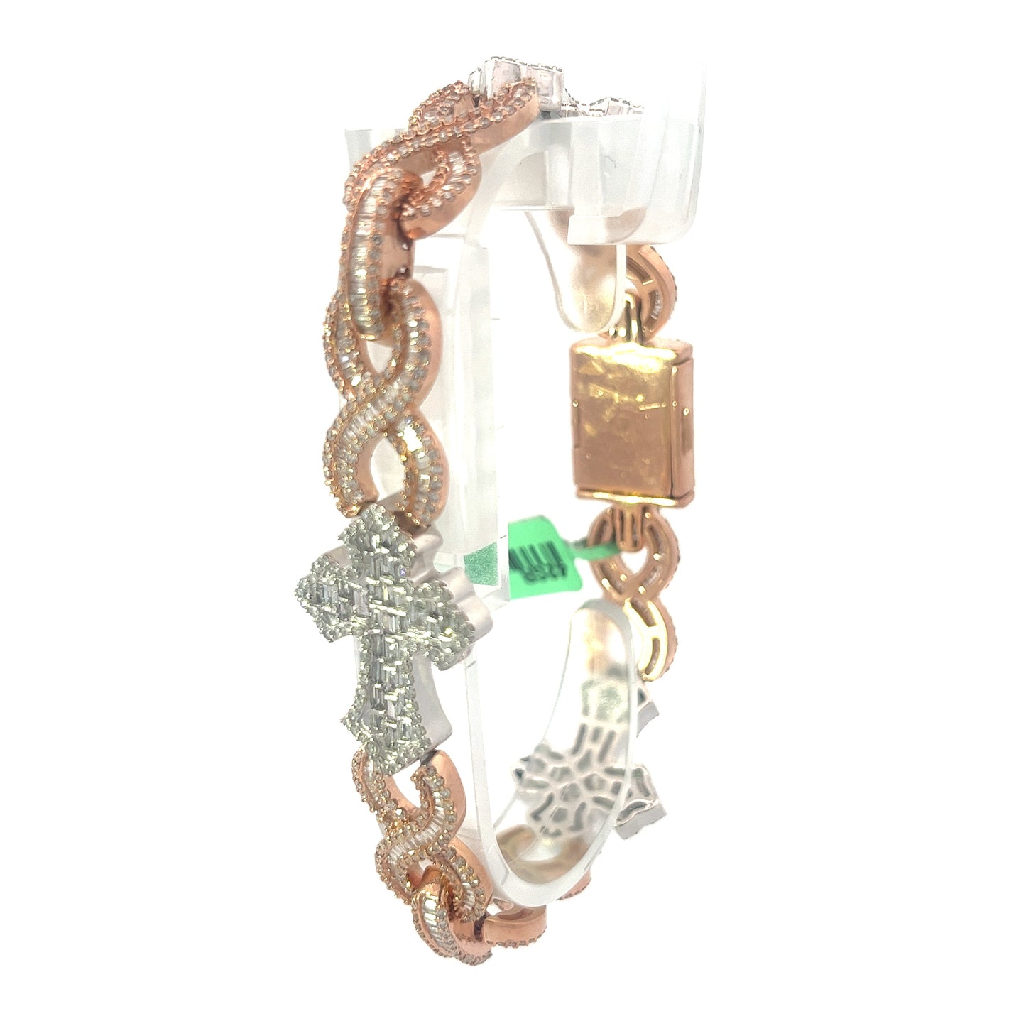 Cross Infinity Bracelet