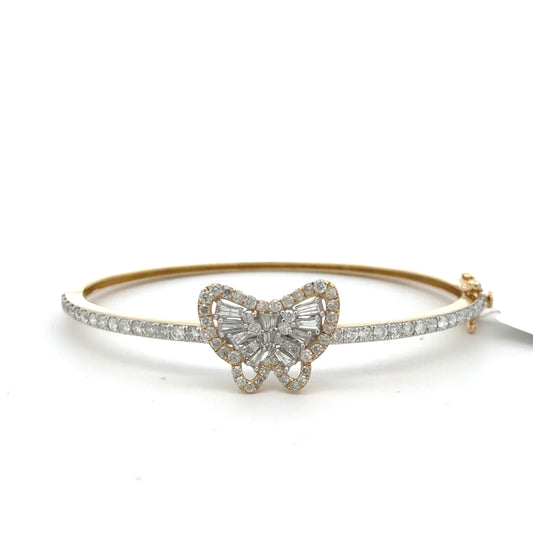 Diamond Butterfly Bracelet