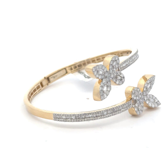 Diamond Butterfly Bracelet