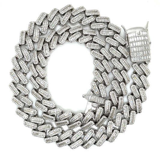 22MM BAGUETTE DON CHAIN