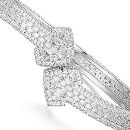 DOUBLE ARROW BANGLE (UNISEX)