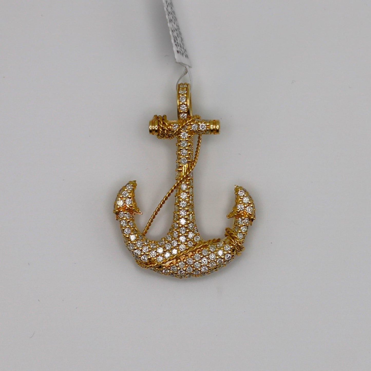 Diamond Ancher Pendant