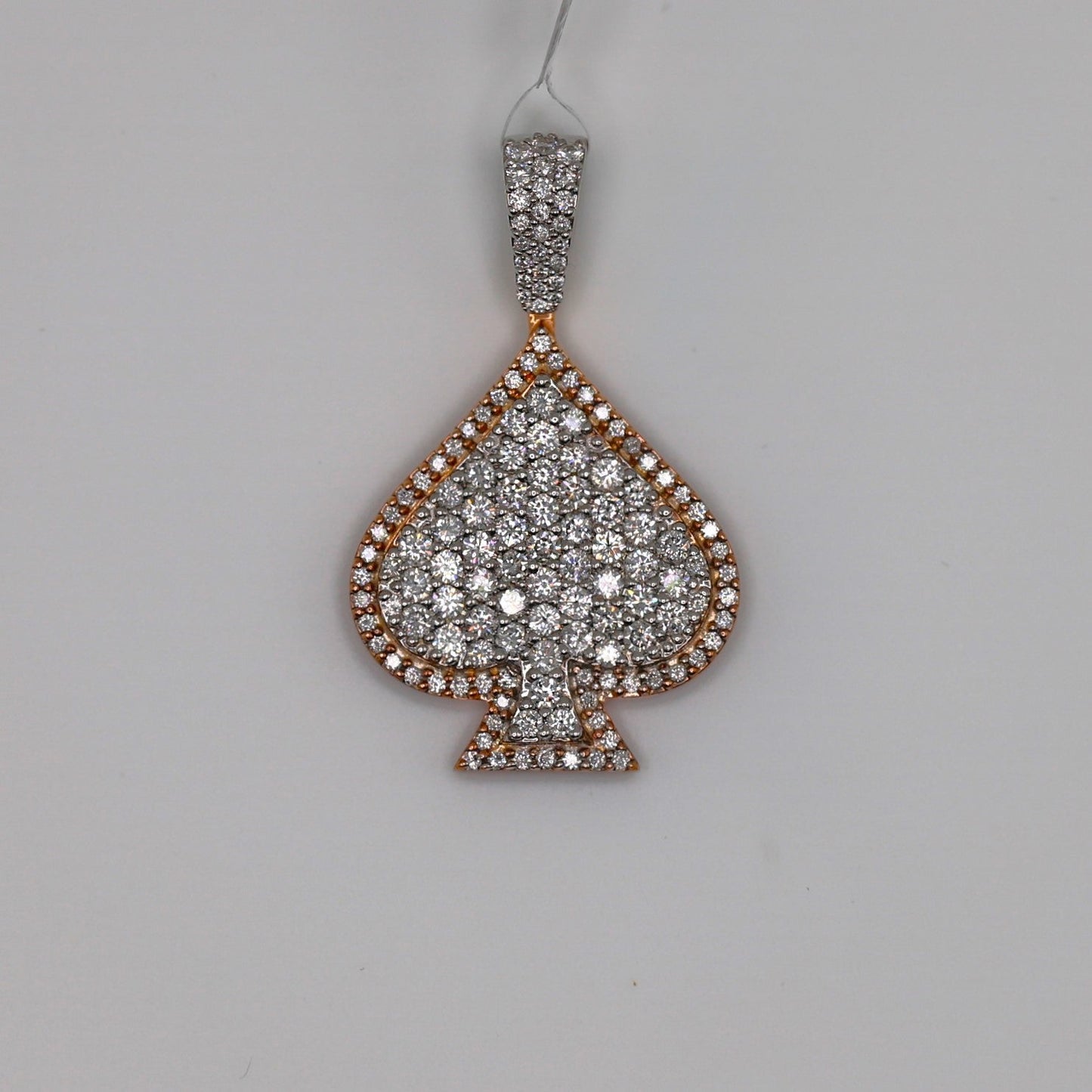 Diamond Spade Pendant
