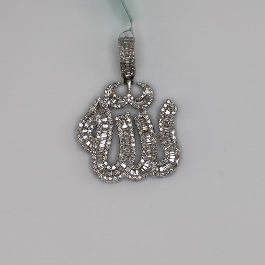 Diamond Allah Pendant