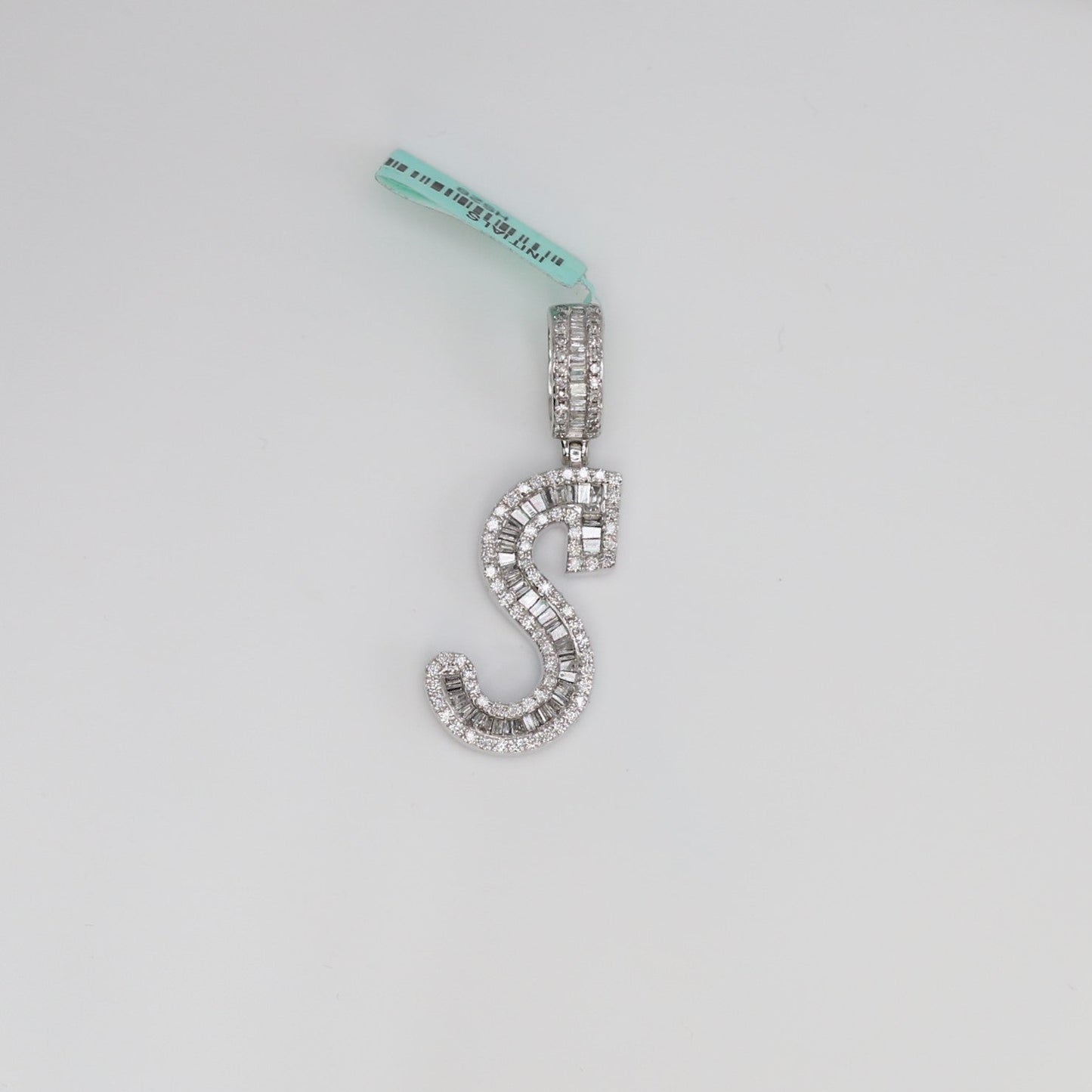 Diamond Letter S Pendant
