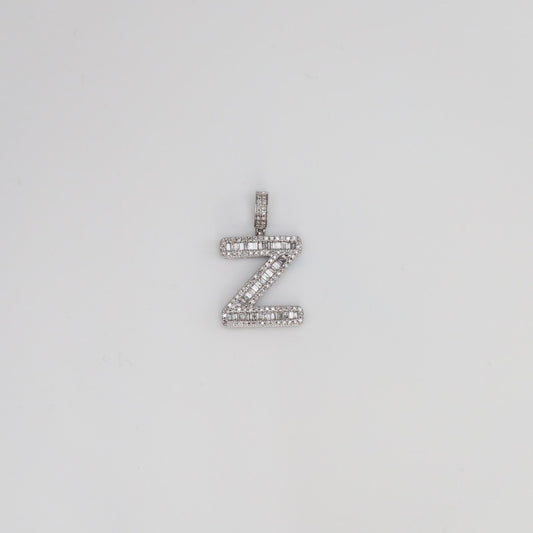 Diamond Letter Z Pendant