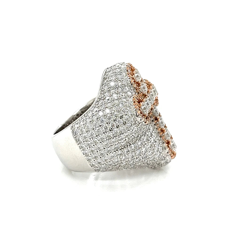 ICE DON CROSS RING