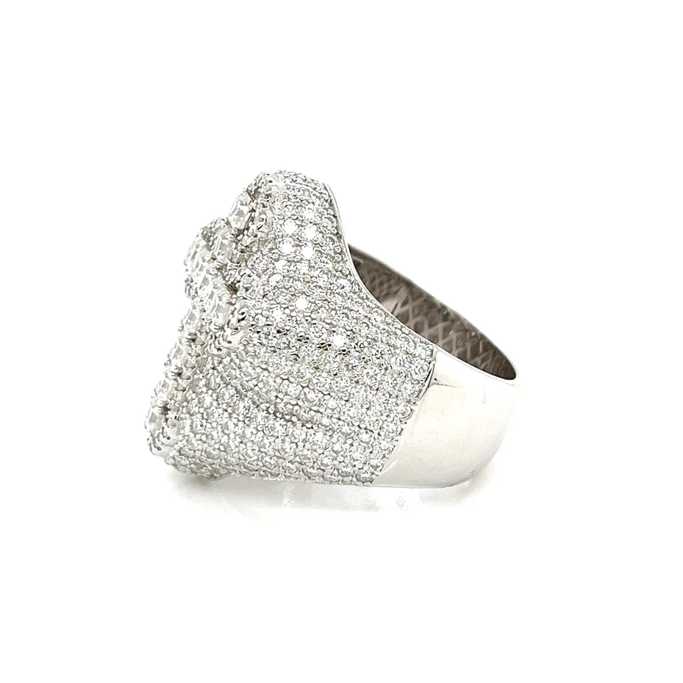 ICE DON CROSS RING