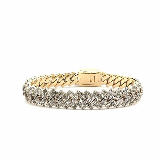 DIAMOND CUBAN BRACELET
