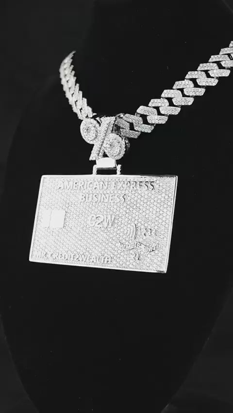 CUSTOM MOISSANITE PENDANT
