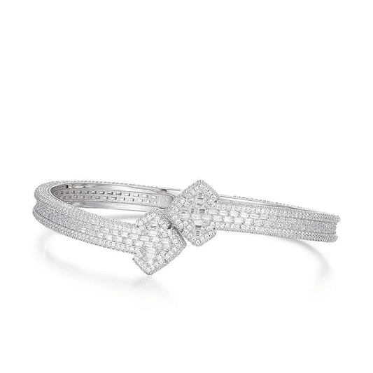 DOUBLE ARROW BANGLE (UNISEX)