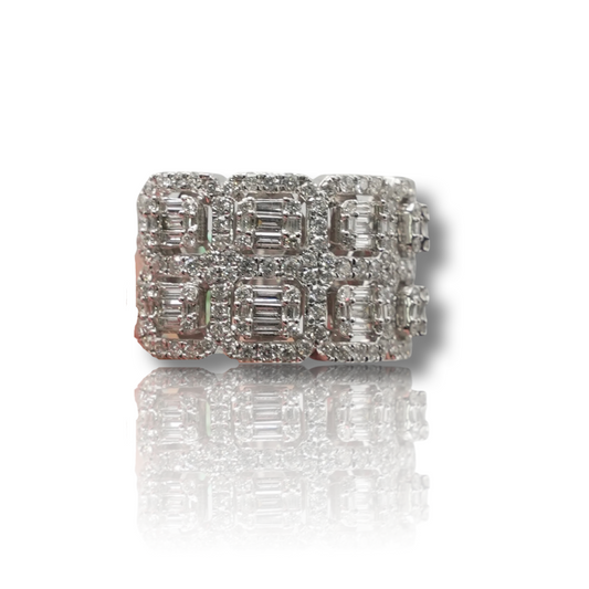 Men's Baguette Diamond Band